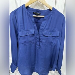 Banana Republic Women's Royal Blue Blouse